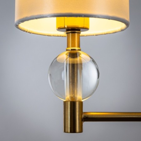 Sconces Arte Lamp Matar A4027AP-1PB, E14, 40 W, 11x18x32 cm, copper-3