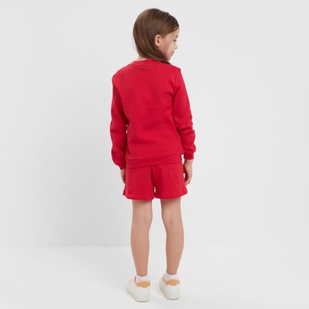 Kidsa (sweatshirt, shorts) minku, fuchsia color, height 110 cm-4