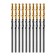 Denzel 717203, HSS-Tin, Golden Tip, 10 pieces, 2 mm
