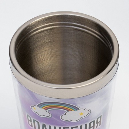 The thermostat with an insert "Magic for the whole head" 400 ml saves heat 2 hours, 16.5 x 7.5 cm-5