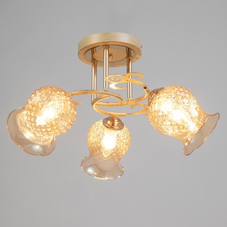 Frezi chandelier 3he27 40W gold 54x54x28 cm Bayerlux-1