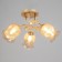 Frezi chandelier 3he27 40W gold 54x54x28 cm Bayerlux