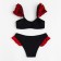 Separate Minaku "Carmen" swimsuit, size 46, red-black color