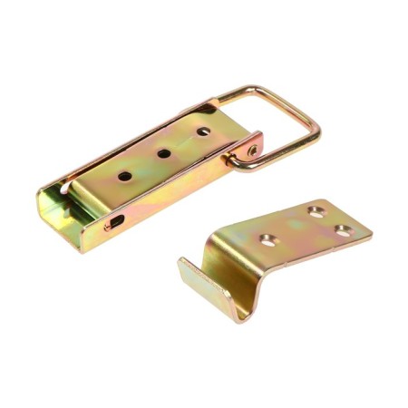 Castle latch on a tundra box, 9 cm, galvanized-3