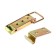 Castle latch on a tundra box, 9 cm, galvanized