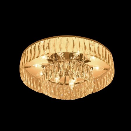 Crystal chandelier Gerhort G22023/13CR+CL, 13x40W, E14, 22x59x59 cm, Color transparent