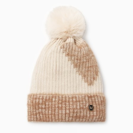 Women's hat minku, beige color, rr 56-58-3