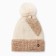 Women's hat minku, beige color, rr 56-58