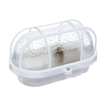 Lamp NBP 01-60-002 UK, E27, 60 W, 230 V, IP53, with a lattice, white-5