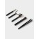 A set of tools for the tea ceremony 5 in 1: forceps, brush, knife, grip, spoon