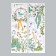Stick plastic interior color "Bird in a wreath" set 2 sheets 30x90 cm