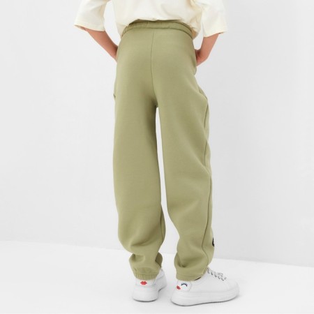 Children's pants Minaku: Crush, olive color, height 152 cm-2