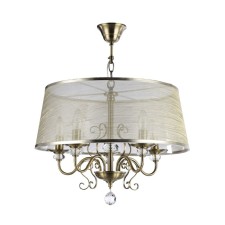Caustra Freya FR2405-PL-05C-BZ Driana, 530x530x1104 mm, E14, 5x40W, Antik bronze color