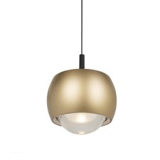 Suspension lamp mantra roller, led, 1000lm, 3000k, 177 mm, black color