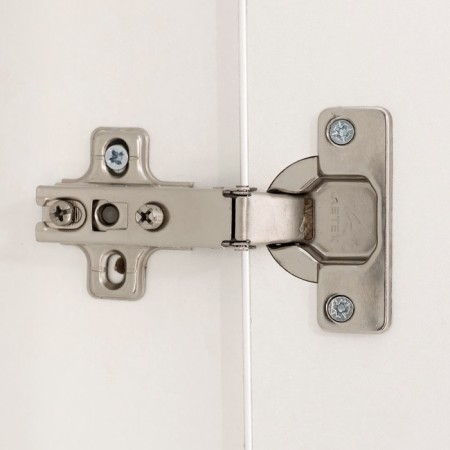 Bathroom mirror, white, 50 x 18 x 83 cm-4
