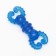 Chewing toy "crab", transparent, tpr, 12 cm, blue