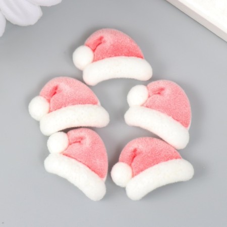 Decor for creativity velvet spraying "New Year's cap" 0.6x2.5x1.7 cm-2