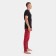 Pajama New Year's male KAFTAN "Santa Claus", red/black color, size 48