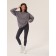 Women's Legins in the Rubber Legings RIB, size 46-48, color graphite