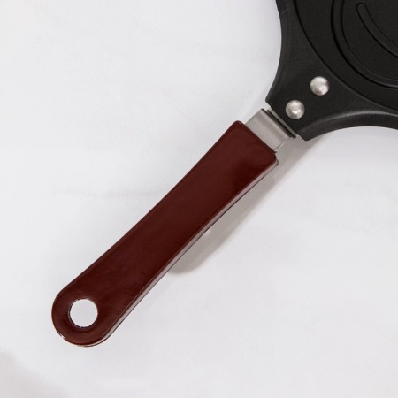 Flot “Flower”, d = 12 cm, plastic handle, anti -stick coating, black color-2