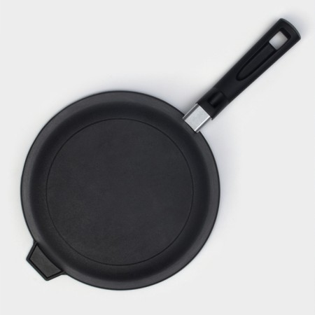Slim cast cast iron magma, d = 26 cm, h = 6 cm, plastic handle-2
