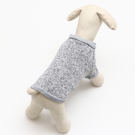 Melange sweater, size XS (DS 14, Osh 23, OG 22 cm), gray-2