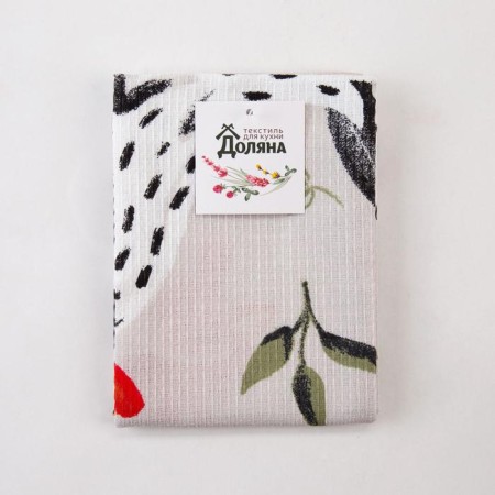 Dolyana towel “Happy and joyful Easter” 35x60 cm, 100% cotton, waffle 160 g/m2-4