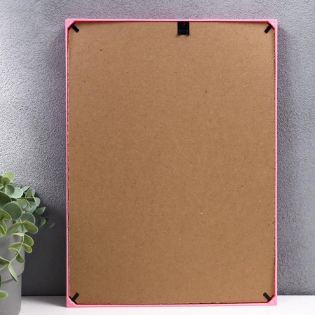 Photo frame plastic L-6 21x30 cm Pink mix (plastic screen)-2