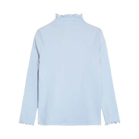 Turtleneck for girls, height 158 ​​cm, blue color