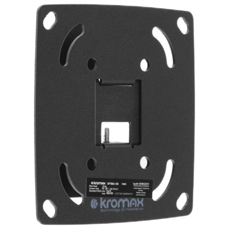Kromax Optima-100 Black 10 "-28" Max.25kg wall-mounted 107047 TV-3