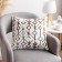 Decorative pillowcase 40x40 cm, Ethnos Beige, 100% cotton