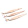 Vertical "Yaman" pike with a tee, size 70 mm, 11.5 g, color copper
