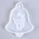 Silicone form universal, suspension "Bell with a deer"