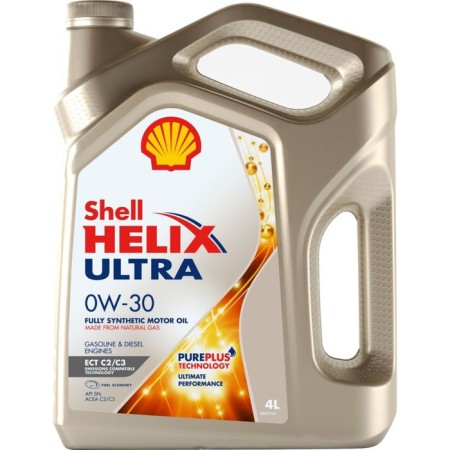 Shell Helix Ultra ECT 0W-30, 550042353, 4 L