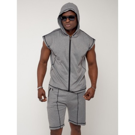 Sports suit men's, size 54-56, light-gray color-13