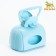 A scoop for cleaning dogs with packet pocket pockets, 16 cm x 10 cm, blue 7333737