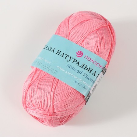 Yarn "Natural viscose" 100% viscose 400m/100g (125 Kamelia)-2