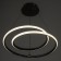 Lamp "Desu" LED 100W black-gold 51x51x8 cm Bayerlux