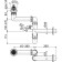 ALCAPLAST A870P-DN40 siphon siphon, saving space, DN = 40 mm with a fitting