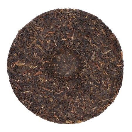 Chinese Green Tea "Shen Puer Green Bulan", 357 g, 2020 g, manhai, pancake-2