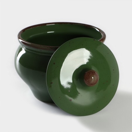Porcelain panto Verde baking pot, 500 ml-1