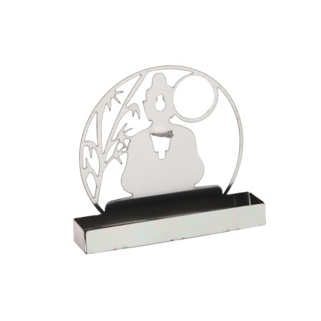 Spiral stand from mosquitoes and incense, metal, "Buddha"-5