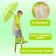 Children's raincoat "Walk in the rain", green, XL