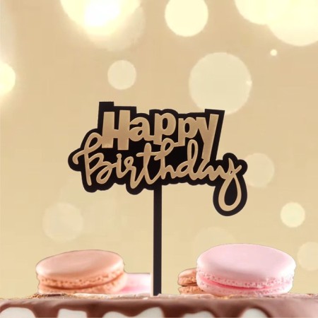 Topper "Happy Birthday"-1
