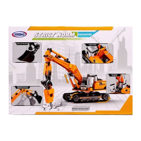 Designer Techno "Caterpillar Excavator", 722 details-5