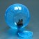 A ball for rodents on a metal base, 12 cm, blue