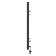 Two -heated towel rail Laris lavender ChKCh, 300x700 mm, 8 crossbars, right, black