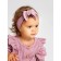 Details for children with ruffles fashion, height 80 cm, pink color