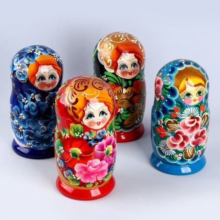 Матрёшка 5 в 1 большая, МИКС-7