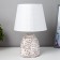 E14 40w-chocolate 20x20x30 cm Risalux table lamp "Isabella"